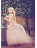 Blush Pink Mermaid Flower Girl Dress